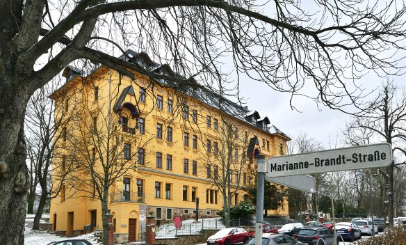 Das Elternhaus Marianne Brandts nach der Rekonstruktion 1999
