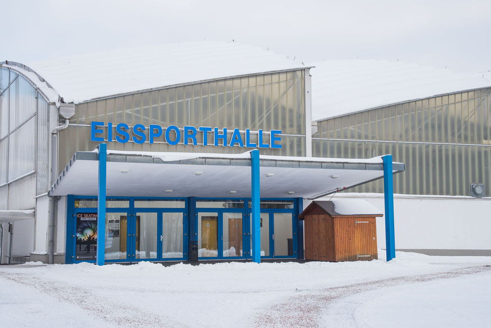 Eissporthalle Außenansicht