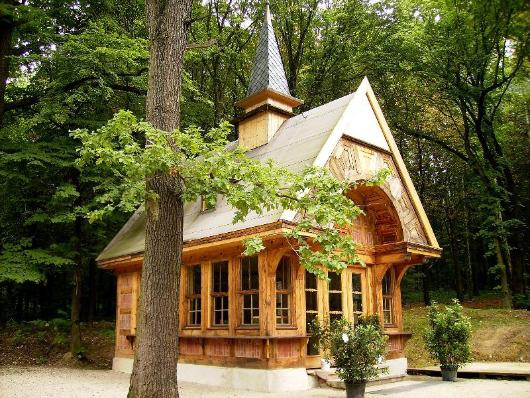 Trauraum Gartenhäuschen im Zeisigwald