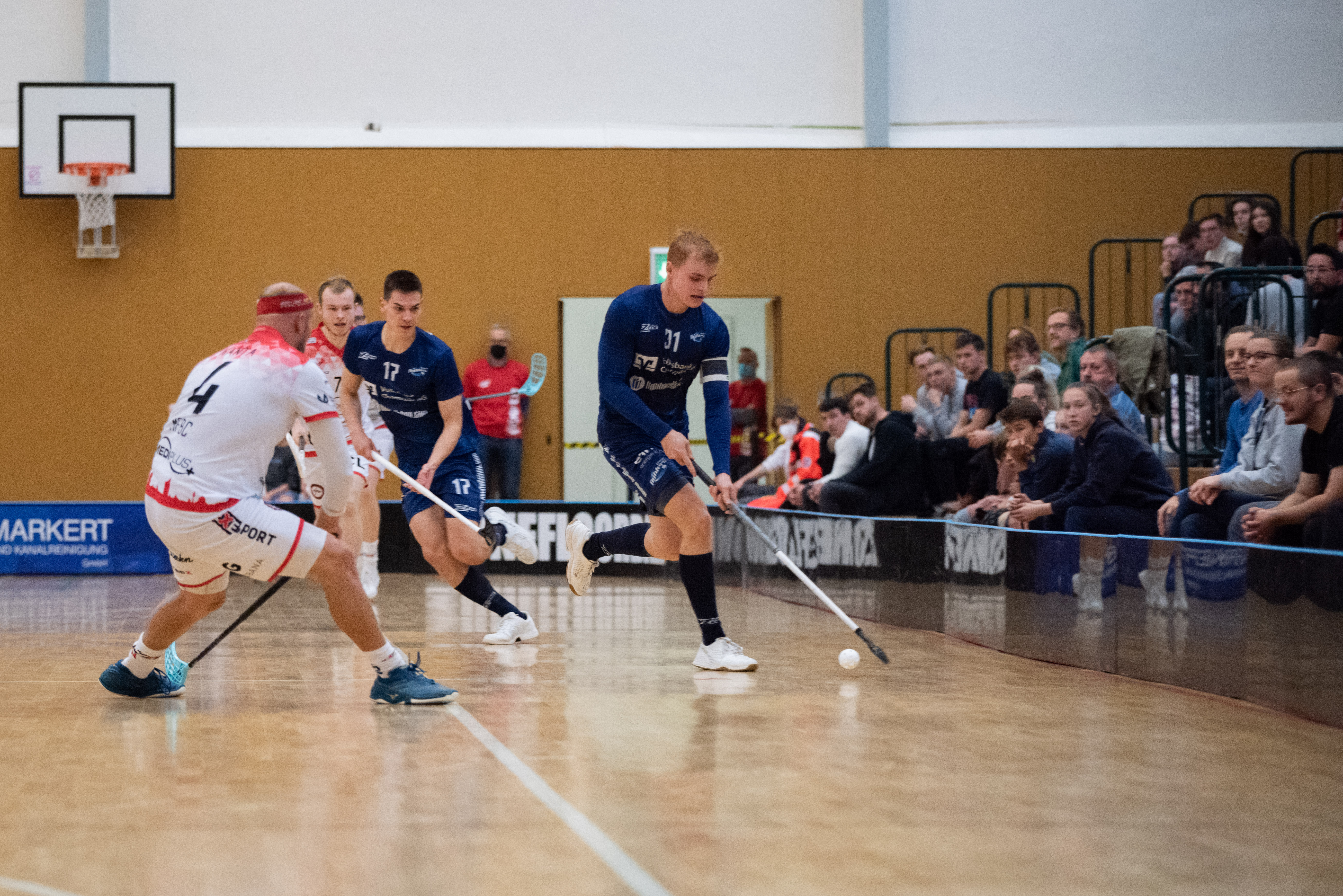 Max Schröder, Spieler der Floor Fighters in der Ers-ten Bundesliga, ist auch 2022 wieder Botschafter der Europäischen Woche des Sports für Chemnitz.