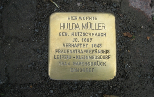 Stolperstein für Hulda Müller