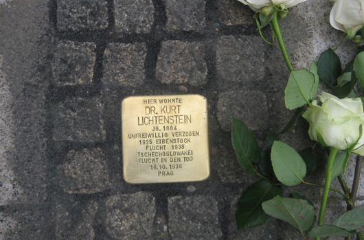 Stolperstein Dr. Kurt Lichtenstein