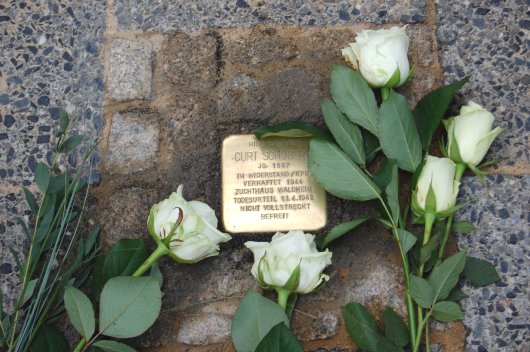 Stolperstein für Curt Schubert