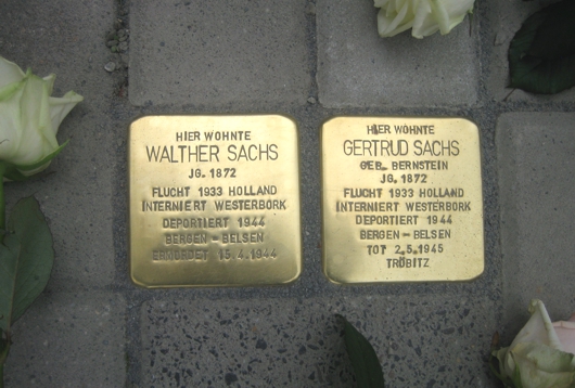 Stolperstein Parkstraße 9