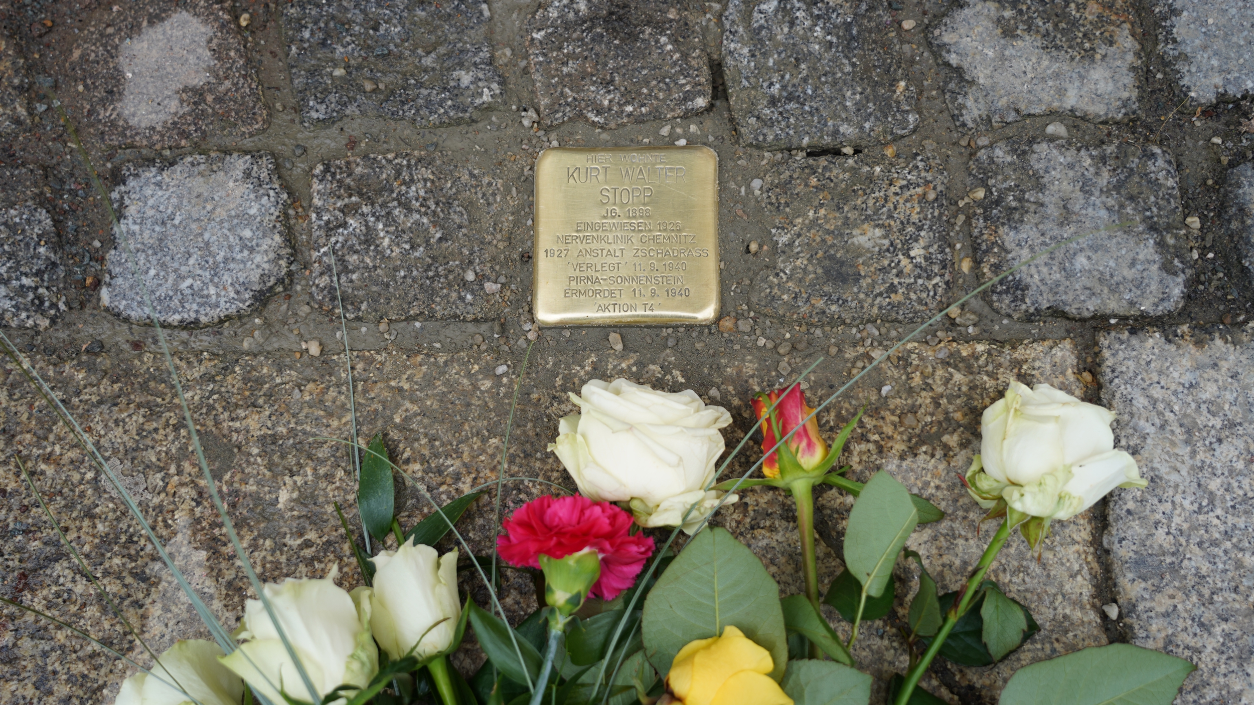 Stolperstein für Curt Walter Stopp