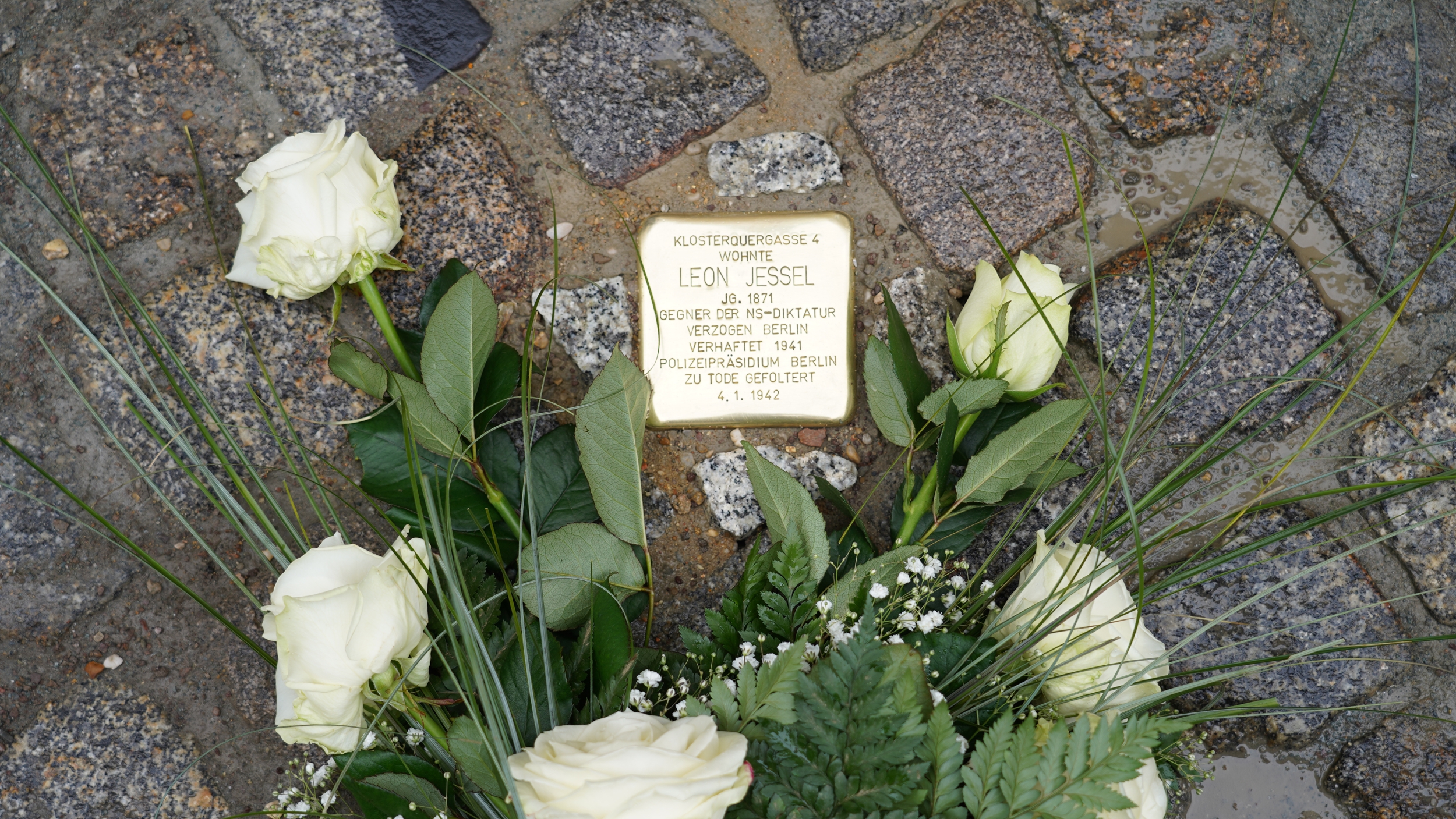 Stolperstein für Leon Jessel