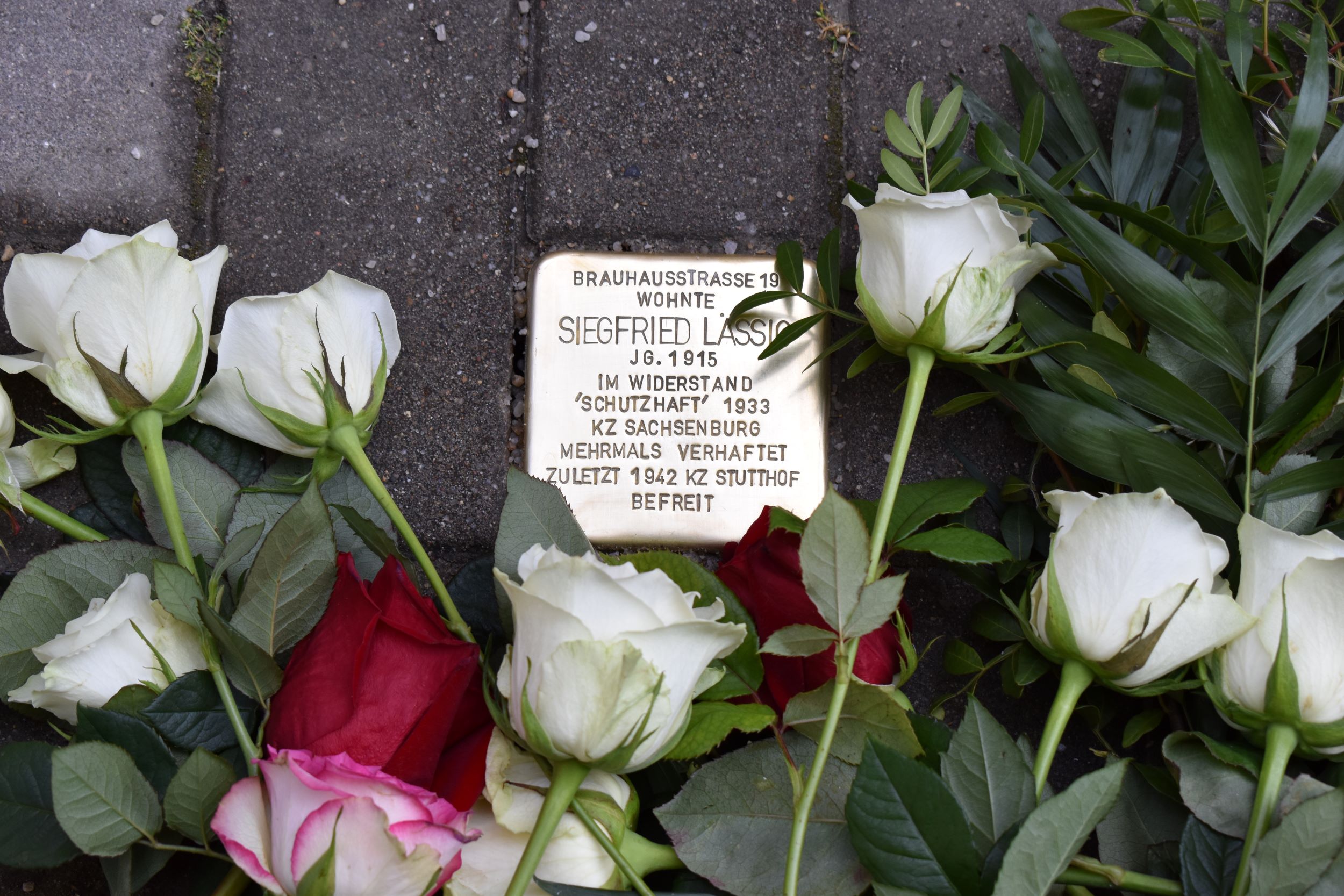 Stolperstein für Siegfried Lässig