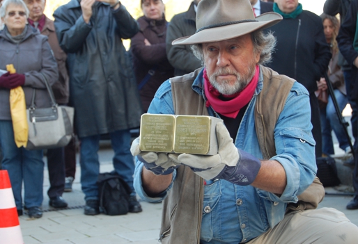 Künstler Gunter Demnig