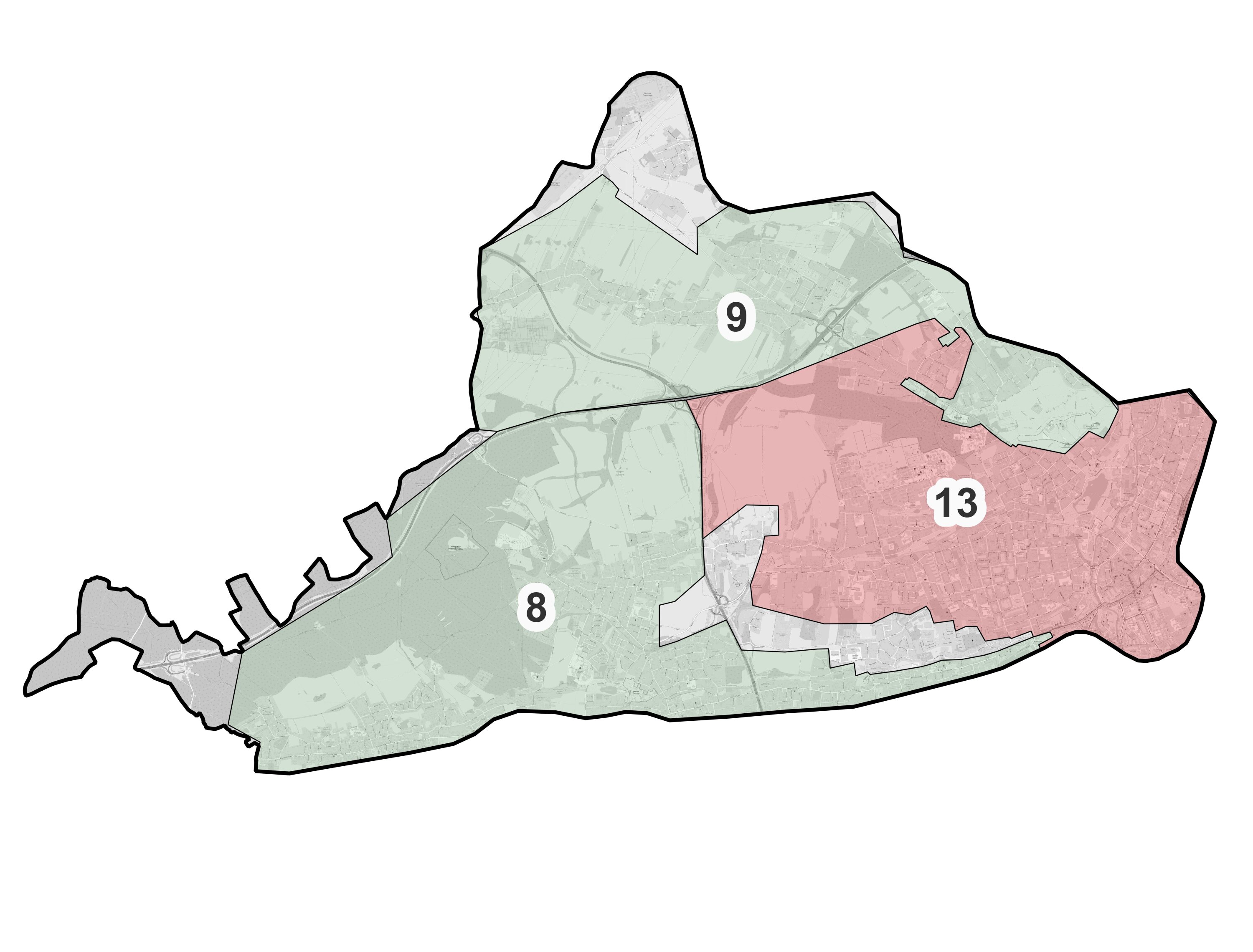 Übersicht Fördergebiet Nord-West