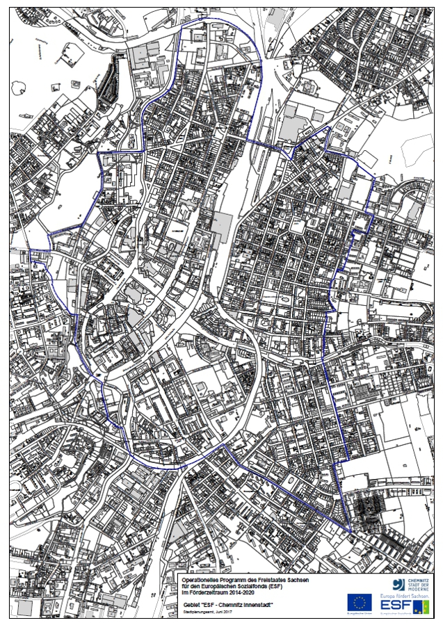 ESF-Gebiet Chemnitz-Innenstadt