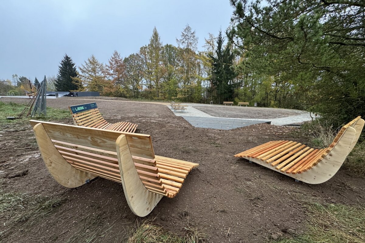 Seit 6. Dezember 2024 kann das Freizeitareal Bergstraße in Grüna genutzt werden. 