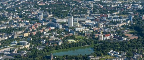 Chemnitz aus der Luft