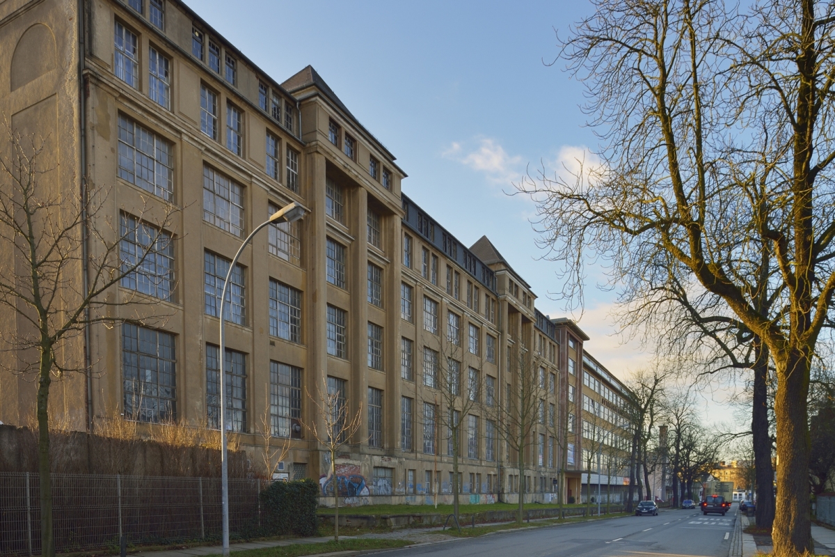 Historisches Industriegebäude in der Altchemnitzer Straße.