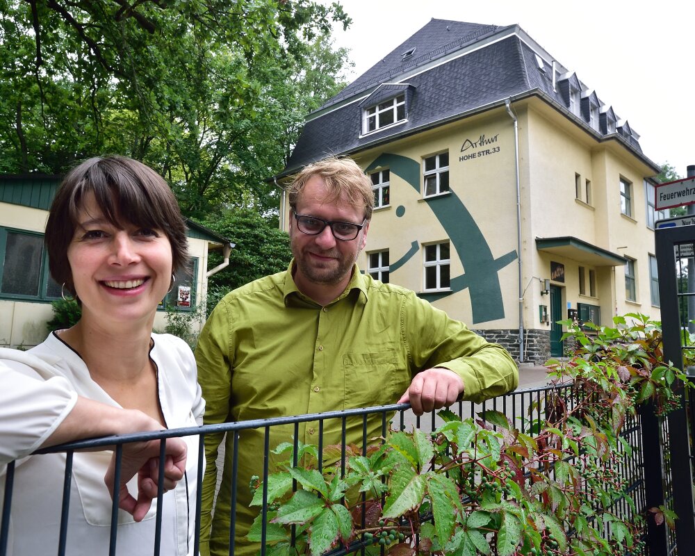 Holm Krieger und Susann Neuenfeld