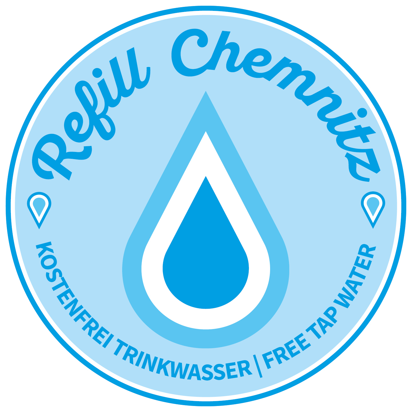 Refill-Sticker Chemnitz