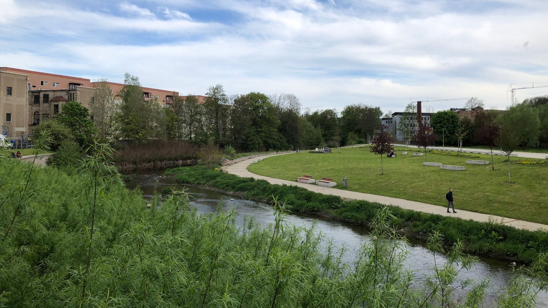 Grünzug an der Chemnitz