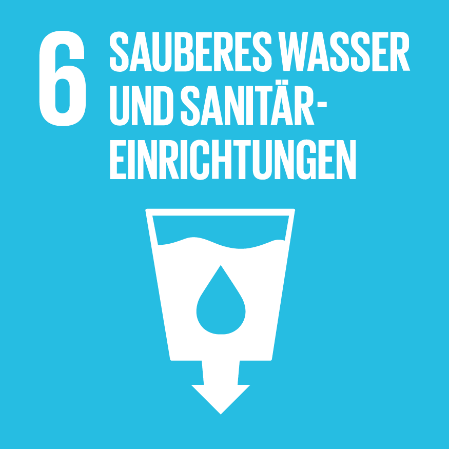 Sauberes Wasser und Sanitäreinrichtungen