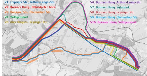 Arbeitspaket1 Trassenvarianten