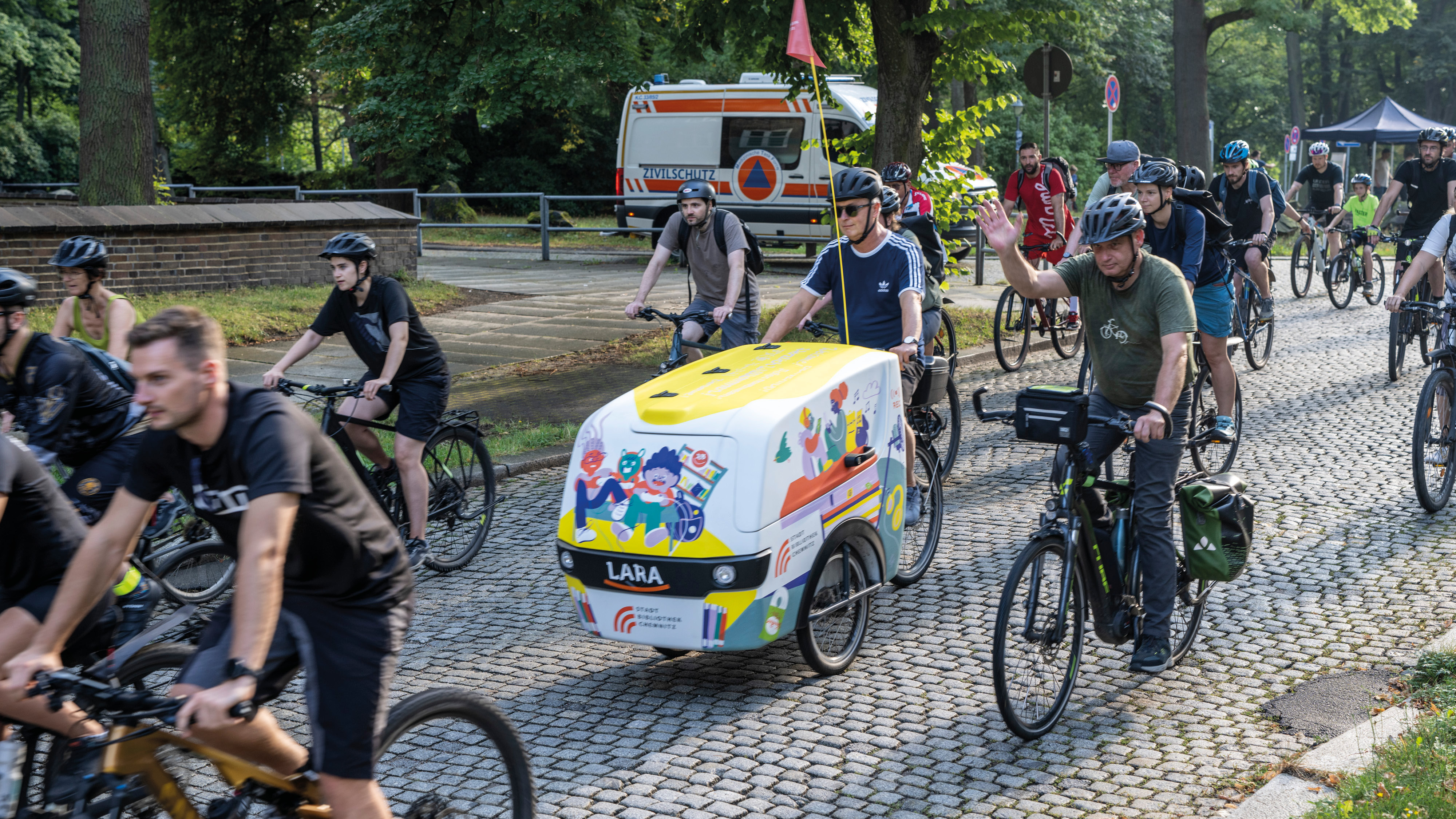 Latenradler bei der #chemnitzdrehtamradtour2024