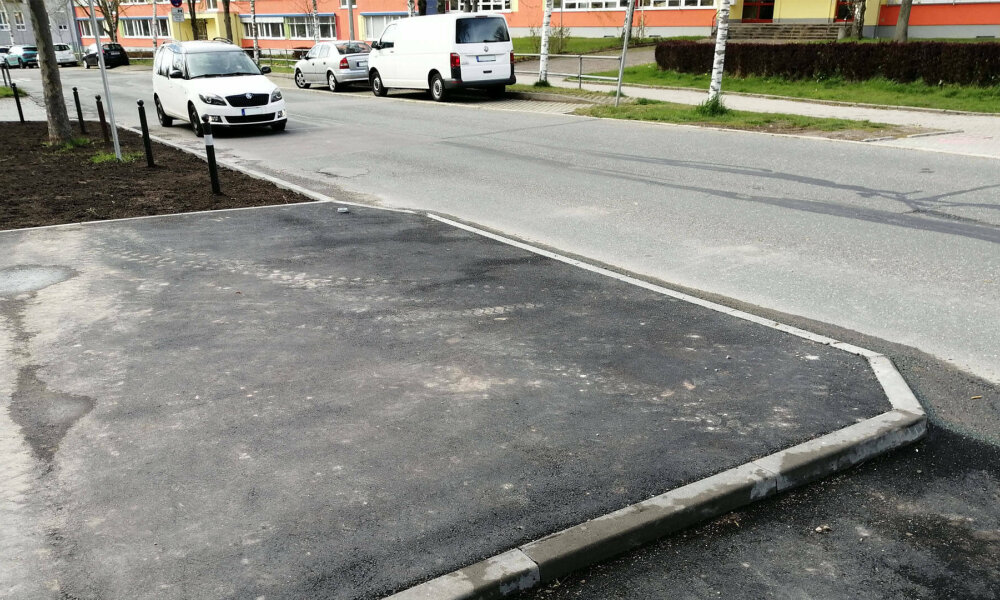 Der Seitenraum der Fürstenstraße wurde umgebaut.